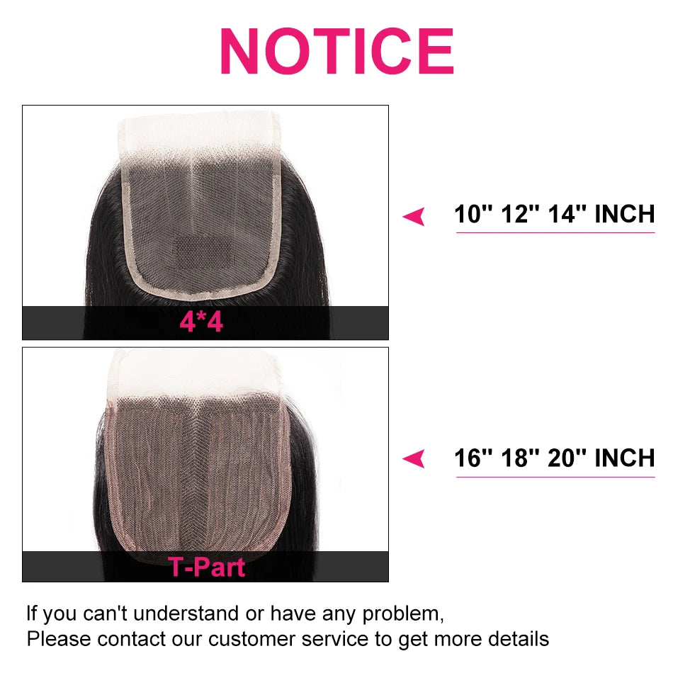 Unice Hair 100% Brazilian Human Hair Body Wave 8-18 Inch 4*4 Lace Closure Natural Color Remy Hair Weaving 1PC Free Shipping