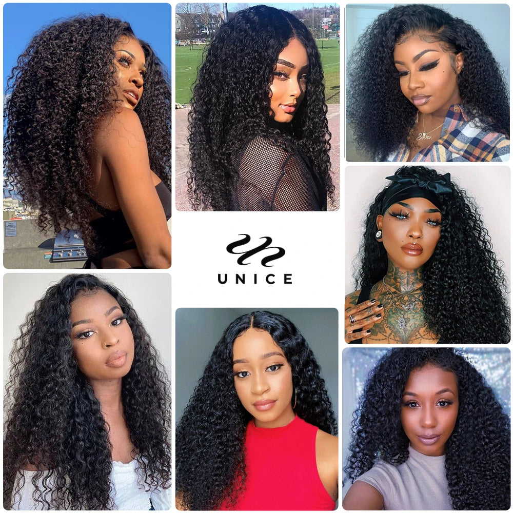 250% Density 5x5 HD Lace Wig 13x4 HD Lace Frontal Wig Human Hair Deep Curly Lace Front Wig PrePlucked Full Wigs Luxury Wig